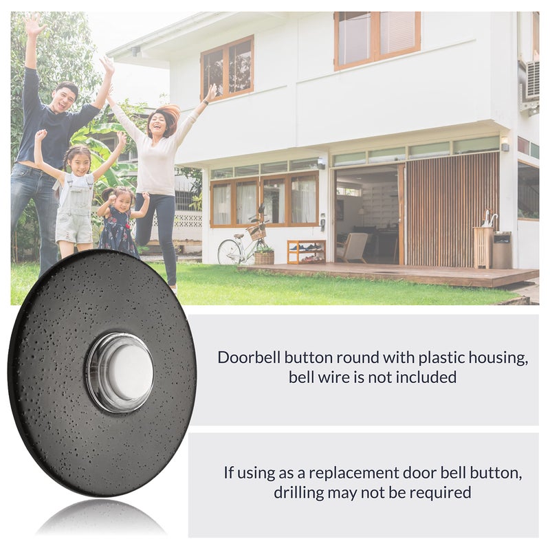 Newhouse Hardware ORB5WL Lighted Doorbell Button, 1-Pack, Oil-Rubbed Bronze - Image 4